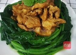 菠菜炒肉片的做法图解4