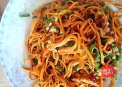 凉拌虫草花的做法图解6