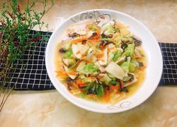 杏鲍菇烩圆白菜