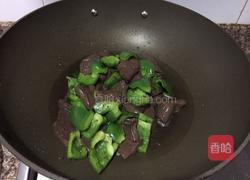 青椒炒猪血的做法图解6