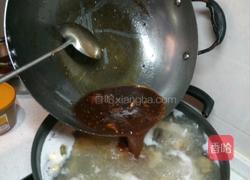 鲁菜大师蒋家菜秘制酱烧猪尾骨的做法图解5