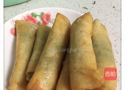 地菜春卷的做法图解10