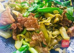 酸菜小炒肉的做法图解13