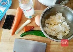 宝宝什锦米煎饼的做法图解1