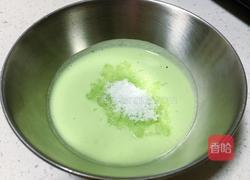 抹茶毛豆年糕的做法图解5