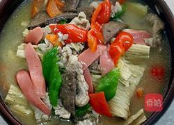 三鲜腐竹堡的做法图解9