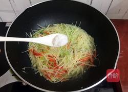 双椒土豆丝的做法图解11