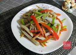 莲藕三丝的做法图解11