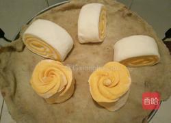 奶香南瓜双色馒头的做法图解7