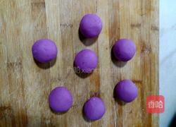 豆沙紫薯糯米饼的做法图解8