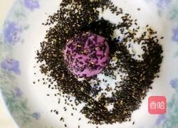 豆沙紫薯糯米饼的做法图解12