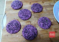 豆沙紫薯糯米饼的做法图解13