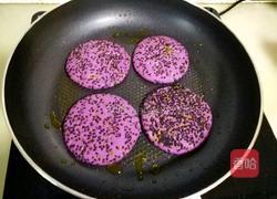 豆沙紫薯糯米饼的做法图解14