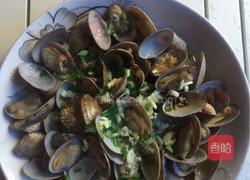 葱油花蛤的做法图解3