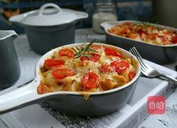 香菇酱鸡肉焗饭的做法图解1
