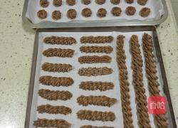 可可奶油曲奇饼干的做法图解7