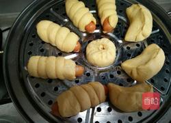 南瓜热狗卷的做法图解15