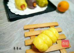 南瓜热狗卷的做法图解17