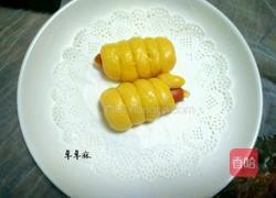 南瓜热狗卷的做法图解18