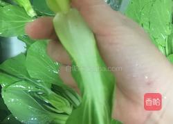 蚝油小白菜的做法图解2