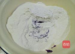 紫薯饼（蜜豆）的做法图解2