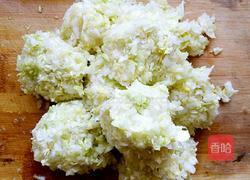 猪肉白菜饺子的做法图解2