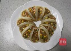 萝卜酿肉的做法图解8