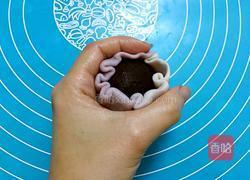 紫薯蛋黄酥的做法图解26