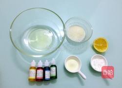 彩虹蛋白糖的做法图解1