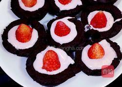 覆盆子草莓蛋糕的做法图解12