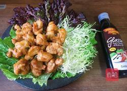 甜辣味蜂蜜炸鸡沙拉的做法图解12