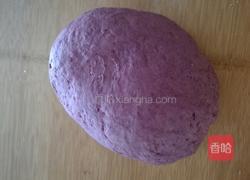 牛奶紫薯馒头的做法图解1