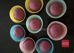 牛奶紫薯馒头的做法图解7