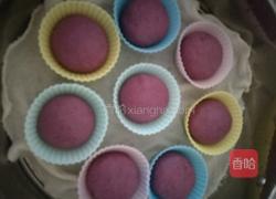 牛奶紫薯馒头的做法图解8