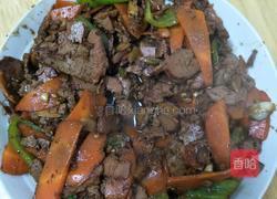 家常羊肝的做法图解4