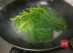 菠菜汁火腿卷的做法图解3