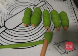 菠菜汁火腿卷的做法图解9