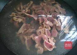 青笋炒鸡胗的做法图解4