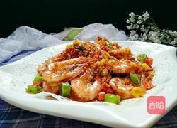 避风塘炒虾的做法图解18