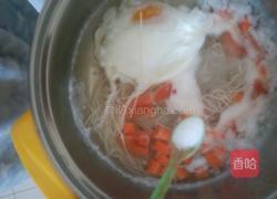 西红柿胡萝卜鸡蛋面的做法图解6