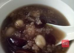 红豆莲子糯米粥的做法图解6