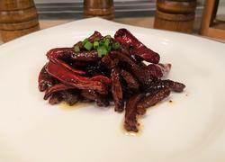 麻辣干煸肉丝