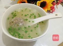 肉丸萝卜汤的做法图解7