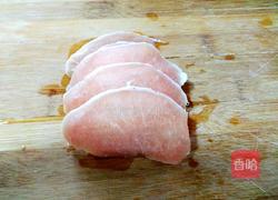 蒜苔炒肉丝的做法图解3