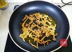 蒜苔炒肉丝的做法图解10