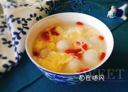 酒酿黑芝麻汤圆