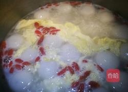 酒酿黑芝麻汤圆的做法图解8