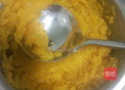南瓜豆沙饼的做法图解3