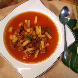 匈牙利牛肉汤的做法[图]