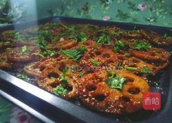 五香烤藕片的做法图解11